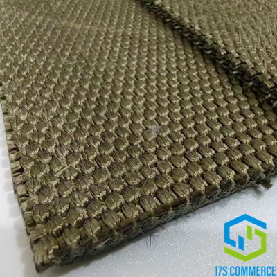Basalt Fiber High Temperature Airslide Band BFRP Conveyer Belt Canvas Belt Aerating Plate Tkanina BFRP Panel