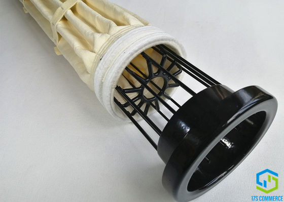 Akrylowe przemysłowe worki filtracyjne 120 mm Klatka plisowana 110 mm