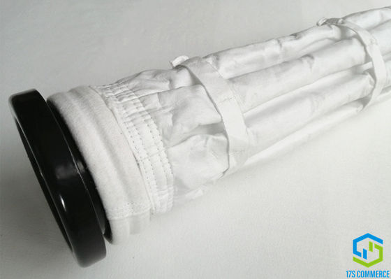 Przemysłowe worki na kurz 130 mm PTFE Klatka 120 mm