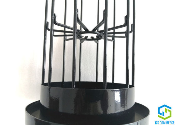 Podwójny drut Spider Star Filter Cage Powłoka silikonowa Pleat Cage 120mm Spider Cage Stal węglowa Bag House Cage