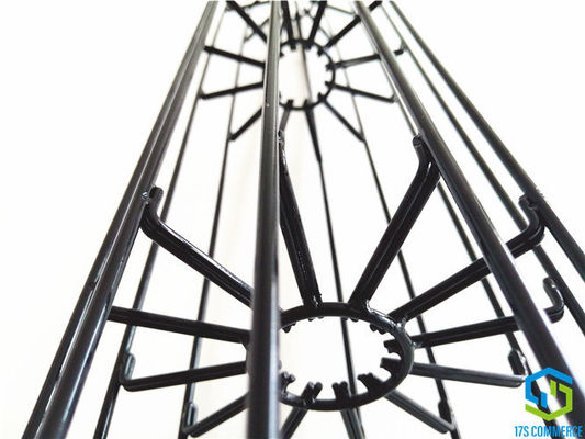 Podwójny drut Spider Star Cage Silicon Coating Pleat Cage 110mm Spider Cage Miękka stalowa klatka odpylacza
