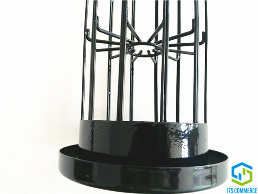Podwójny drut 110mm Star Cage Silicon Coating Pleat Cage 12 Plisy Spider Cage Odpylacz Cage